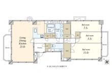 【東京都/港区白金台】白金台ハウス 間取り図