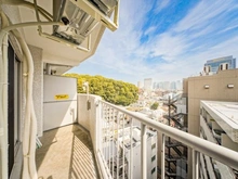 【東京都/品川区東五反田】東建島津山南ハイツ バルコニー