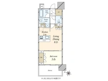 【東京都/目黒区下目黒】パークリュクス目黒 間取り図
