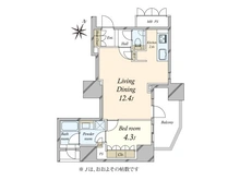【東京都/目黒区下目黒】グランドメゾン目黒プレイス 間取り図