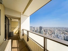 【東京都/品川区上大崎】ブリリアタワーズ目黒　サウスレジデンス バルコニー