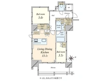 【東京都/港区新橋】ザ・パークハウス芝御成門 間取り図