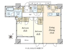 【東京都/港区白金台】ジオグランデ白金台 間取り図