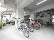 【東京都/品川区西五反田】エクレール五反田 駐輪場