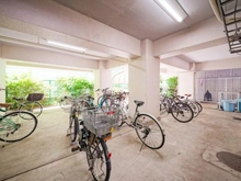 【東京都/品川区西五反田】エクレール五反田 駐輪場