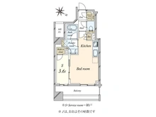 【東京都/目黒区下目黒】ザ・マジェスティコート目黒 間取り図