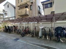 【東京都/港区白金台】白金台グロリアハイツ 駐輪場