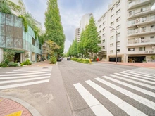 【東京都/港区白金台】マンション白金苑 前面道路