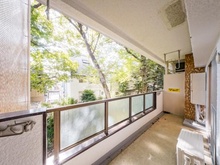 【東京都/港区白金台】白金台ローヤルコーポ バルコニー
