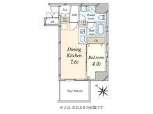 【東京都/品川区荏原】レジデンシャルスター武蔵小山 間取り図