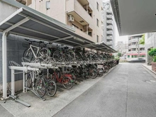 【東京都/新宿区西早稲田】ニューライフ西早稲田 駐輪場