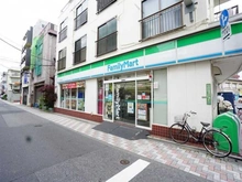 【東京都/荒川区西日暮里】ジェイシティ西日暮里 ファミリーマート　新三河島駅前店（現地より約450m）