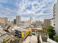 【東京都/品川区上大崎】マンション雅叙苑 4号棟 眺望：遮る建物のない眺望