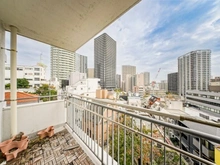 【東京都/品川区上大崎】マンション雅叙苑 4号棟 バルコニー