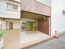 【東京都/品川区上大崎】マンション雅叙苑 4号棟 アプローチ