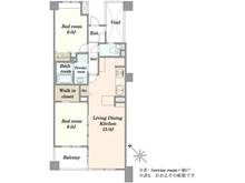 【東京都/目黒区東山】ファミールヒルズ目黒東山 間取り図