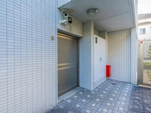 【東京都/板橋区志村】クリオ志村ラ・モード 駐輪場入り口