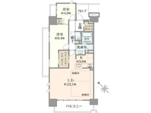 【埼玉県/志木市本町】プラウドシティ志木本町 マスターコート 間取り図