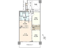 【埼玉県/新座市東北】ルネグランステージ志木II 間取り図
