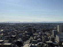 【埼玉県/ふじみ野市うれし野】リズムタワーII 眺望：南向きバルコニーから撮影　ズームなし