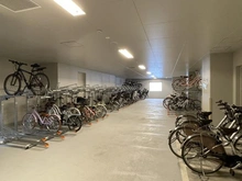 【埼玉県/川越市新富町】パークホームズ川越新富町アドーア 駐輪場