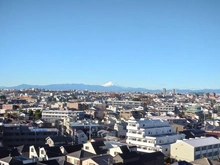 【東京都/板橋区桜川】レジデンシャル上板橋パークゲート 眺望：天候の良い日は富士山を望めます。（ズーム無し）