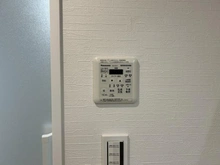 【埼玉県/新座市東北】シンメイ志木マンション 浴室乾燥機操作パネル