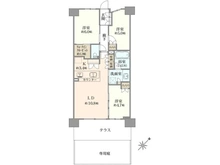 【埼玉県/入間郡三芳町大字竹間沢】ルピアグランデみずほ台 間取り図