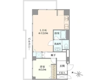 【東京都/目黒区中目黒】朝日第二中目黒マンション 間取り図