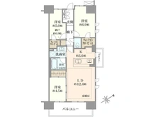 【埼玉県/ふじみ野市上野台】オハナふじみ野上野台ブロッサム 間取り図
