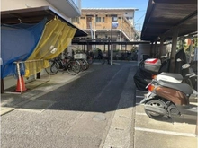 【埼玉県/富士見市鶴瀬東】コスモ鶴瀬ステーションスクエア 駐輪場