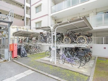 【埼玉県/富士見市ふじみ野東】レリアふじみ野ステーションイースト 駐輪場