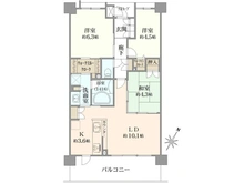 【埼玉県/富士見市ふじみ野東】レリアふじみ野ステーションイースト 間取り図