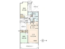 【東京都/世田谷区経堂】経堂レジデンス 間取り図