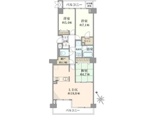 【埼玉県/富士見市ふじみ野西】アイムふじみ野 東弐番館 間取り図