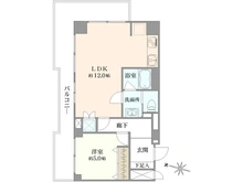 【東京都/目黒区中目黒】朝日第二中目黒マンション 間取り図