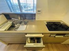 【埼玉県/ふじみ野市上福岡】ライオンズ上福岡ステーションレジデンス キッチン：食洗器