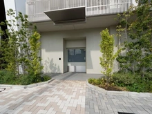 【埼玉県/新座市東北】パークホームズ志木コンフォートテラス 屋内駐輪場の入り口