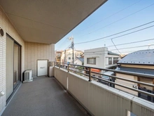 【東京都/世田谷区経堂】経堂レジデンス バルコニー