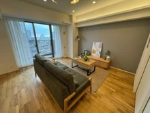 【神奈川県/川崎市幸区戸手】グラン・エステ川崎ツインタワー弐番館 リビング・ダイニング：家具・調度品は販売価格には含まれません。