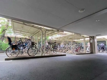 【神奈川県/川崎市中原区宮内】ライオンズガーデン等々力緑地パークサイド 駐輪場