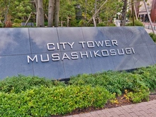 【神奈川県/川崎市中原区市ノ坪】シティタワー武蔵小杉 マンション表札