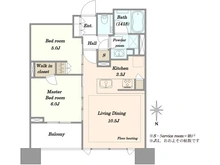 【神奈川県/川崎市中原区市ノ坪】シティタワー武蔵小杉 間取り図