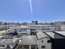 【神奈川県/川崎市幸区小向西町】プラウド川崎ガーデンテラス 眺望：西御幸小学校方面を望む