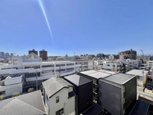 【神奈川県/川崎市幸区小向西町】プラウド川崎ガーデンテラス 眺望：西御幸小学校方面を望む