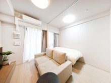 【神奈川県/川崎市中原区新丸子町】プラウド新丸子 リビング・ダイニング：（右）洋室