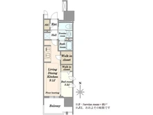 【神奈川県/川崎市中原区新丸子町】プラウド新丸子 間取り図