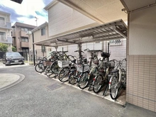 【神奈川県/川崎市中原区今井南町】元住吉ガーデンハウス 駐輪場