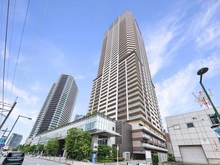 【神奈川県/川崎市中原区小杉町】プラウドタワー武蔵小杉 外観：地上45階建、プラウドタワー武蔵小杉。