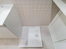 【神奈川県/川崎市宮前区東有馬】セザール第三鷺沼 洗面所：防水パン